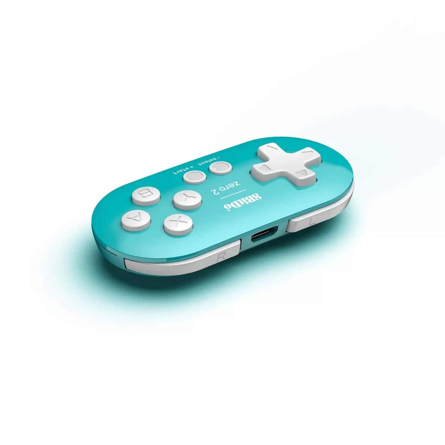 8BitDo Zero 2 Bluetooth Gamepad for Switch, PC, and Android (Blue)