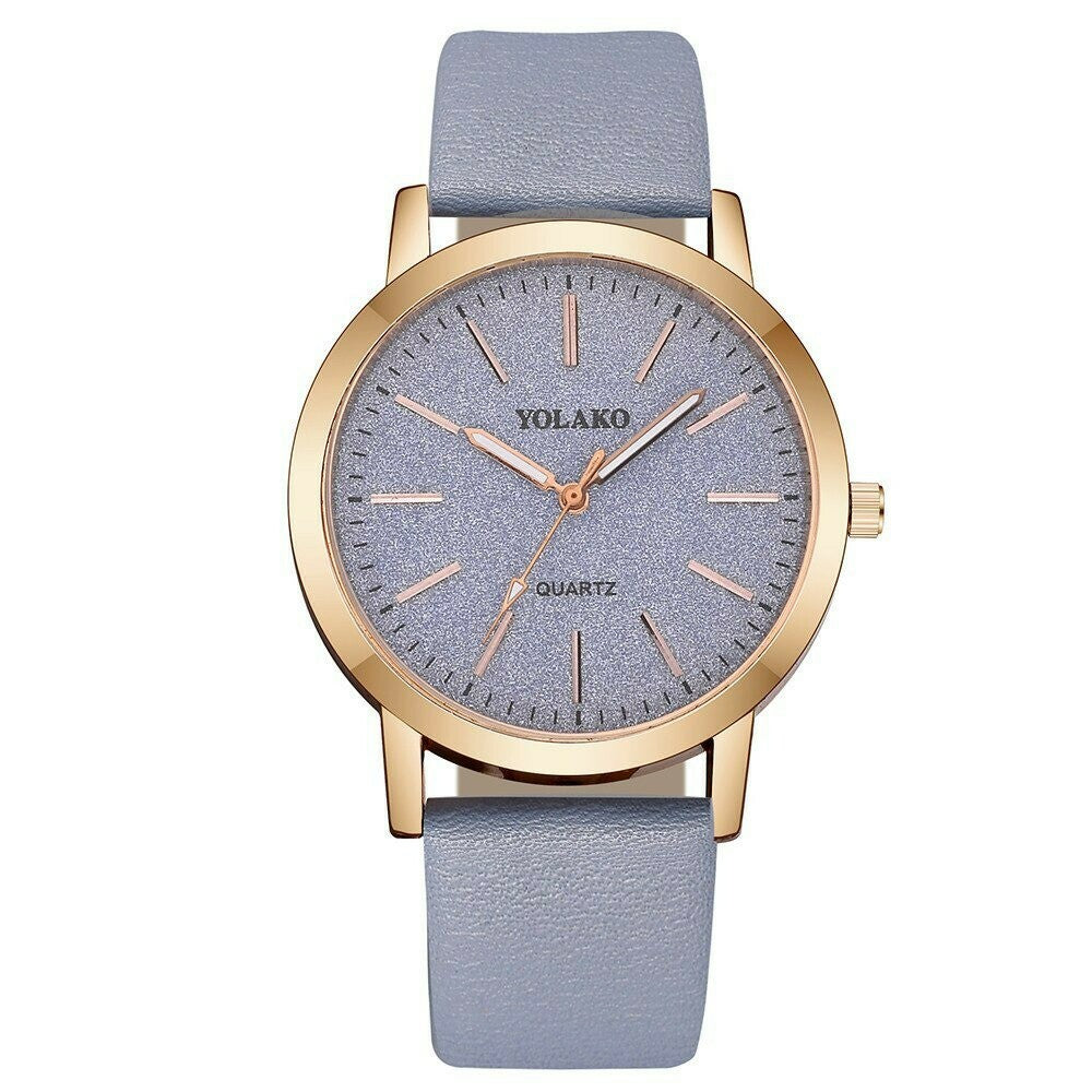 starry sky watch women lady watch for woman Casual Quartz Leather Band Analog wo