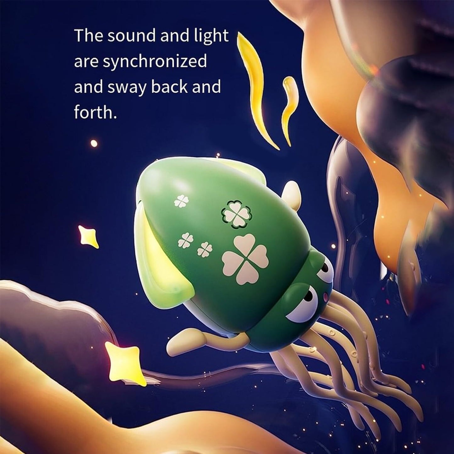 Enginekit Octopus - Electric Crawling Octopus, Magic Dancing Octopus Toy