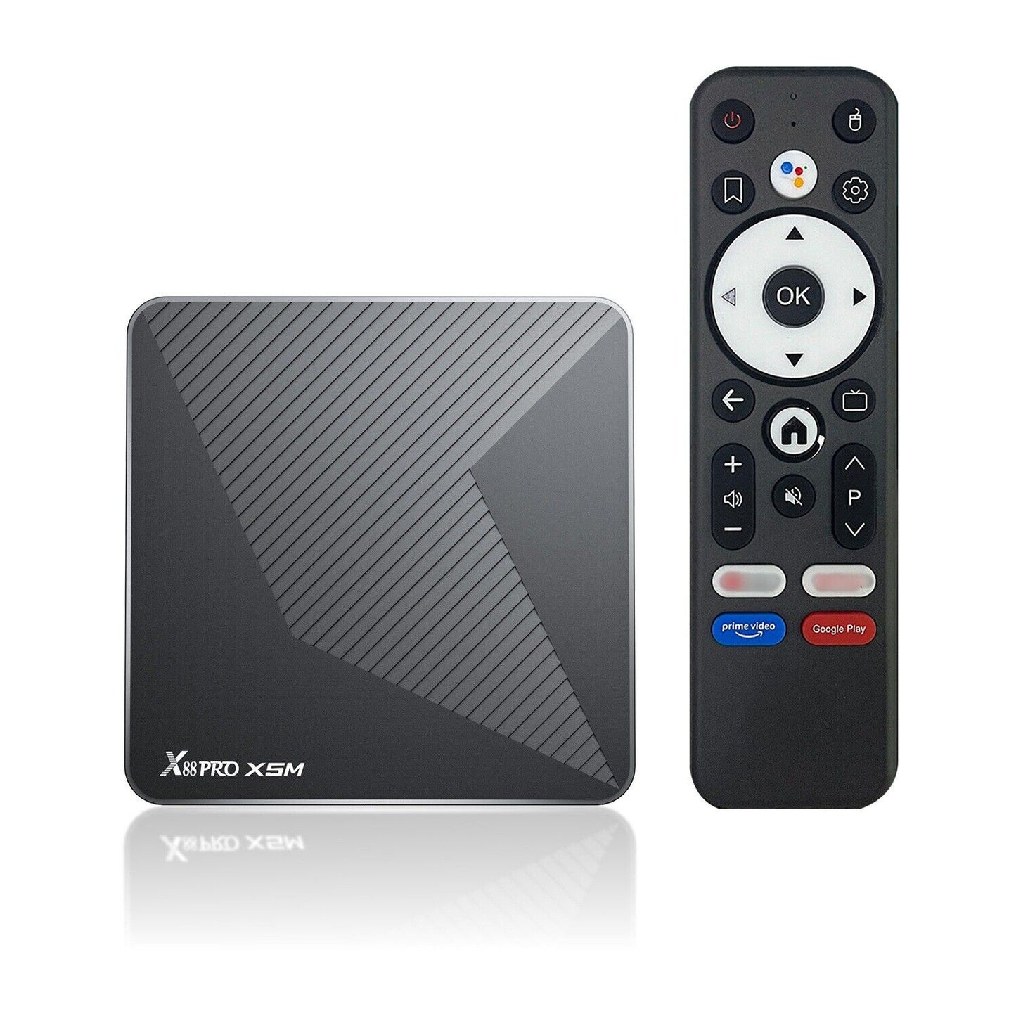 X88 Pro X5 TV Box Android 14 S905X5M 8K Wifi6 BT5.0 Voice Remote Media Player