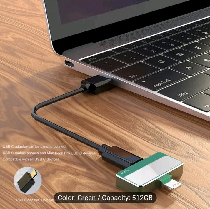 USB Flash Drive Memory Stick Thumb External Storage For iphone ipad
