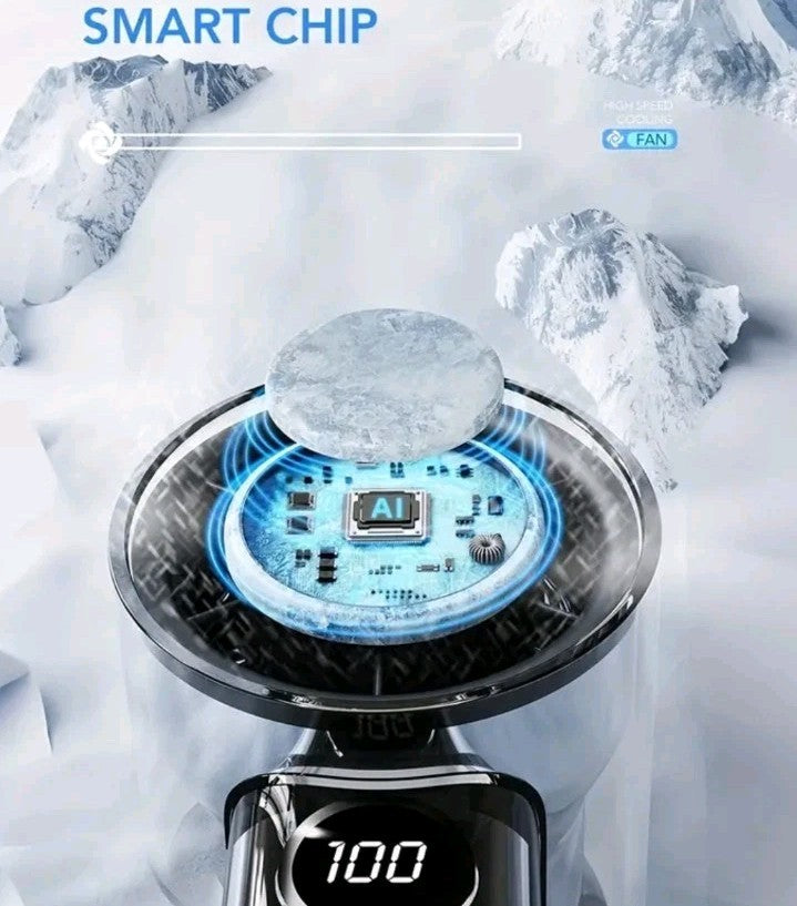 Modern Design Portable Turbo Fan with Intelligent Features for Hot Days Relief