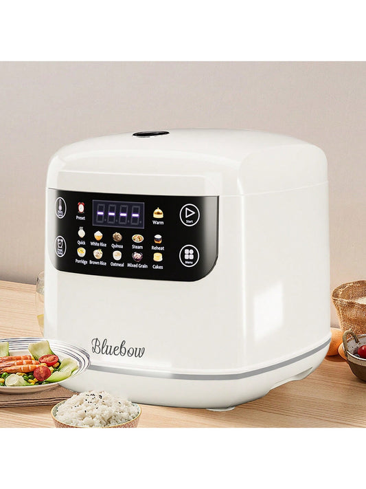 2.1Qt Rice Cooker 12-In-1 Electric Rice Cooker 6-Cup(Uncooked)/12-Cup(Cooked)