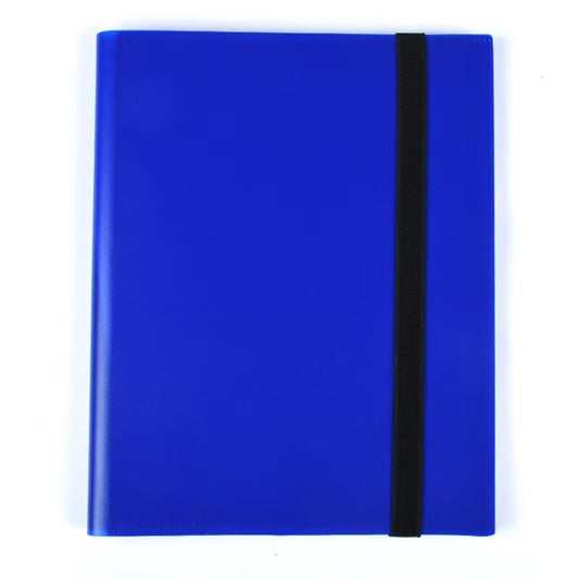 New Pok é mon game card book cartoon PU collection card storage book dark blue