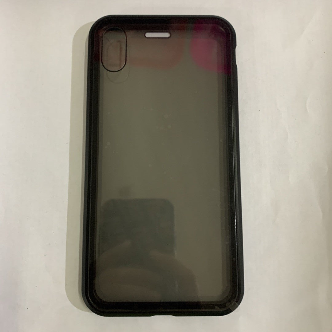 Phone Case Anti-peep Magnetic Protective Shell Magnetic Privacy Glass Case For P