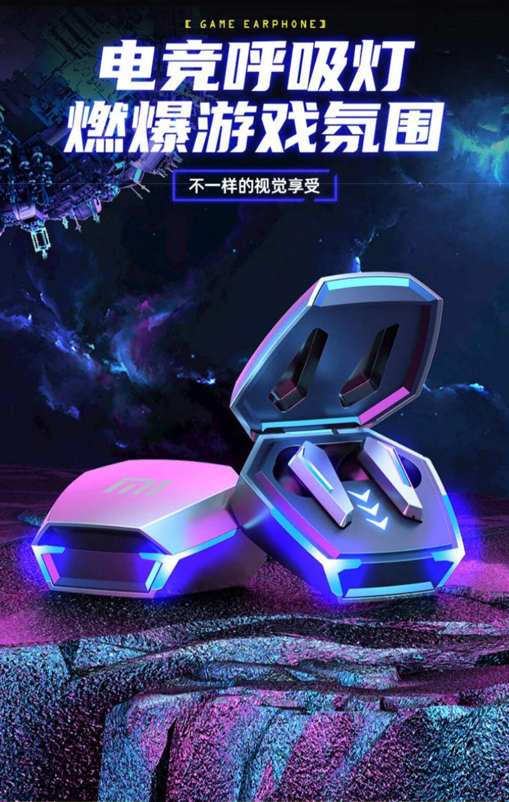 Original XIAOMI M10 Bluetooth Earphones Game Ear Earbud Wireless Headphone For W