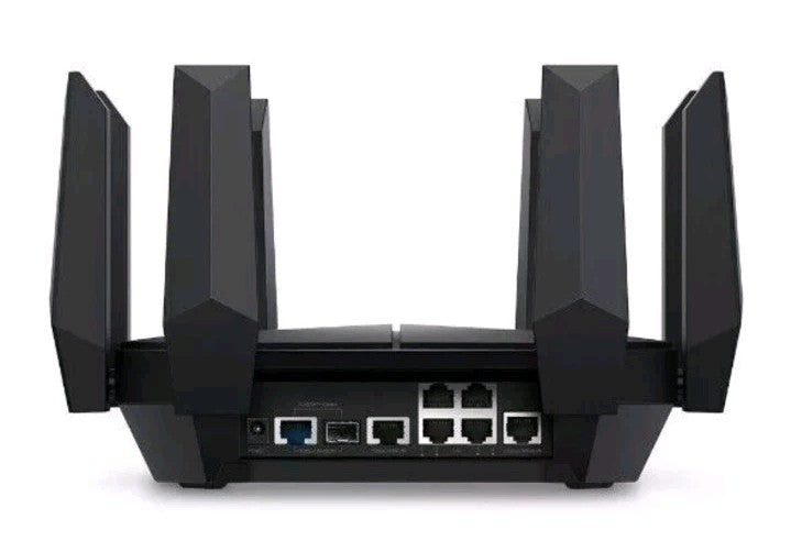 TP-Link AXE16000 Quad-Band WiFi 6E Router (Archer AXE300) Dual 10G
