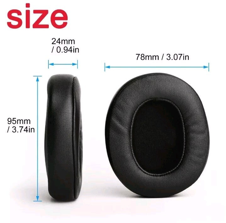 Replacement Ear Pads Cushions Covers For Skullcandy Crusher 3.0 Wireless Hesh 3