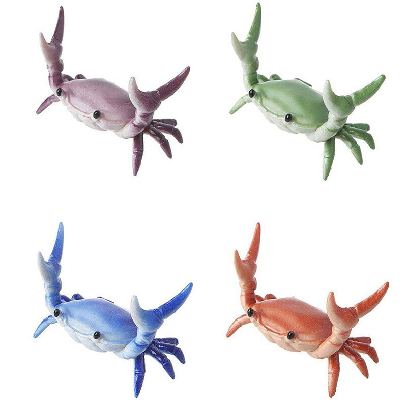 Creative Cute Crab Pen Holder Weightlifting Crabs Penholder Bracket Storage Rack