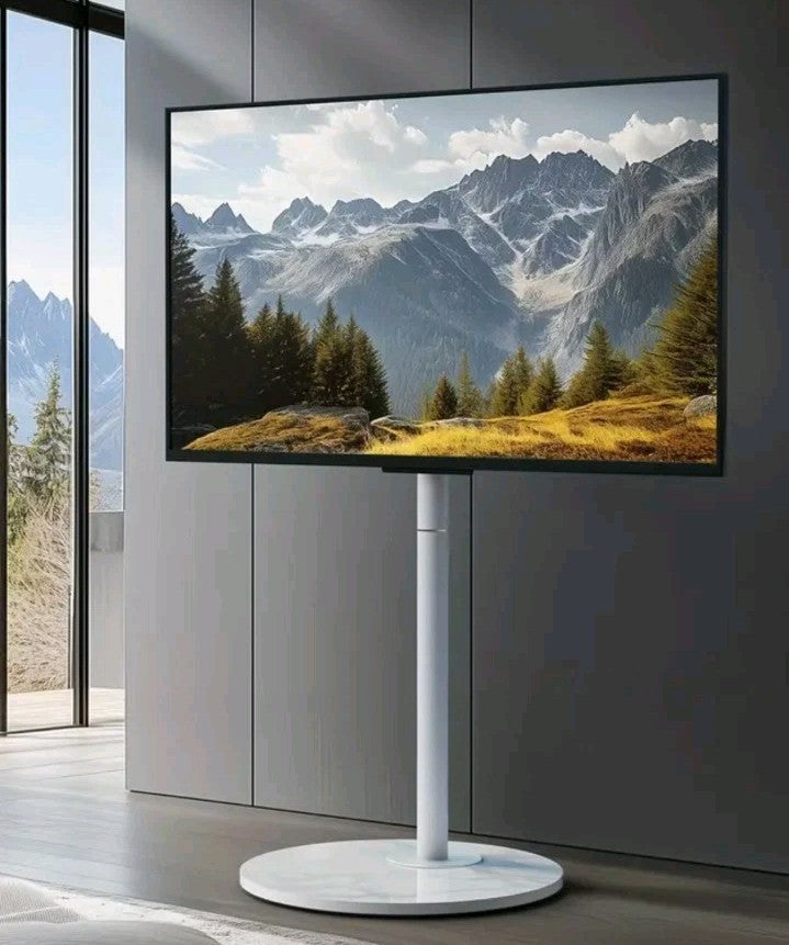 Heavy Minimalist TV Floor Stand 40”-75” Adjustable TV Screens Max Load of 40kg
