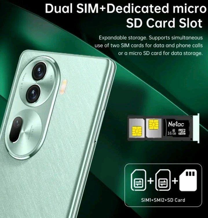 DragoFab R11 Pro Unlocked Smartphone, 6.7" LCD Display, 8gb 256gb, 4G Dual-SIM