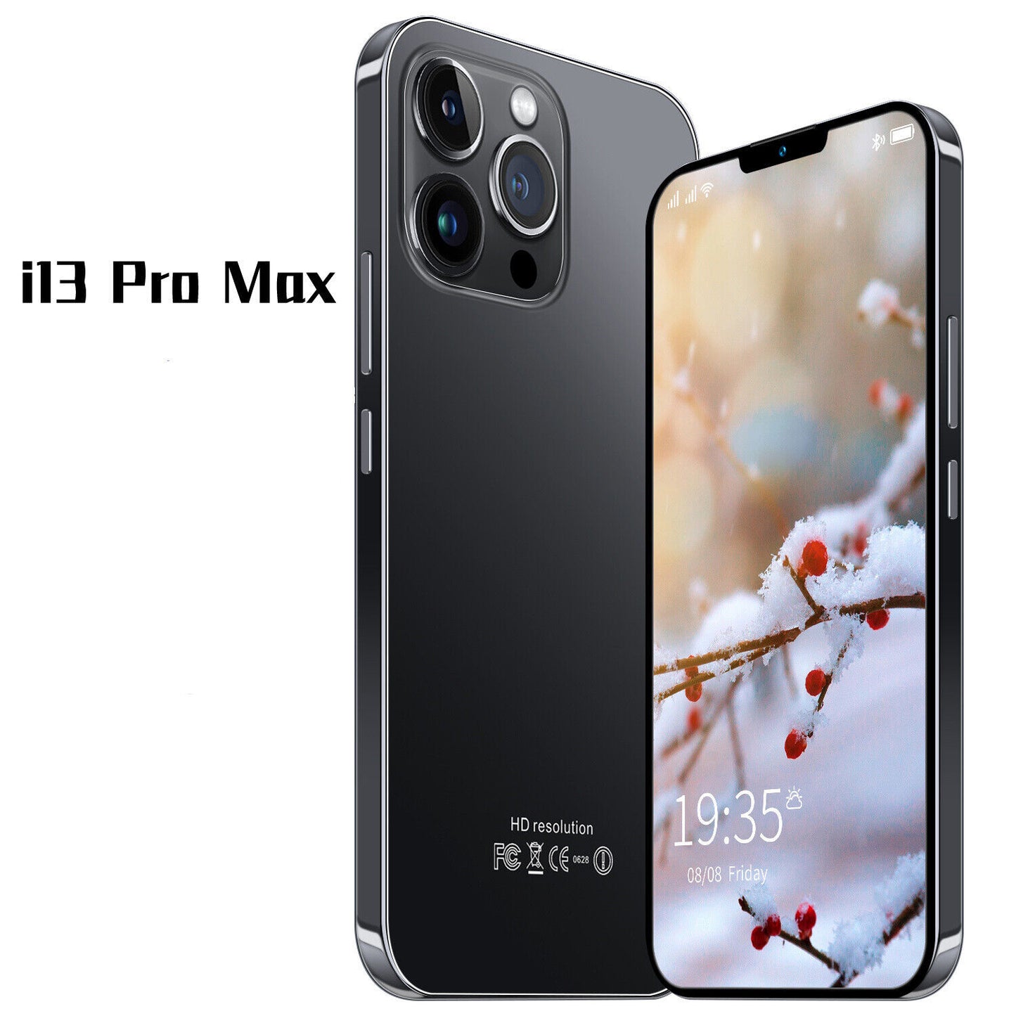 6.8" Unlocked i13 Pro Max Android 10 Smartphone Dual Sim 4G Phone Mobile 4+64 GB
