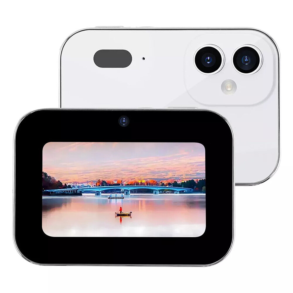 64MP 4K Digital Camera 16X 3 Lens Touch Screen Camera Music Player OTG 3600mAh