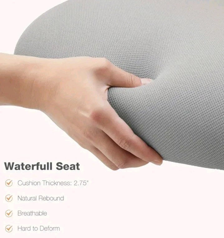 Ergonomic Office Chair, High Back Desk Chair with Flip-up Armrest