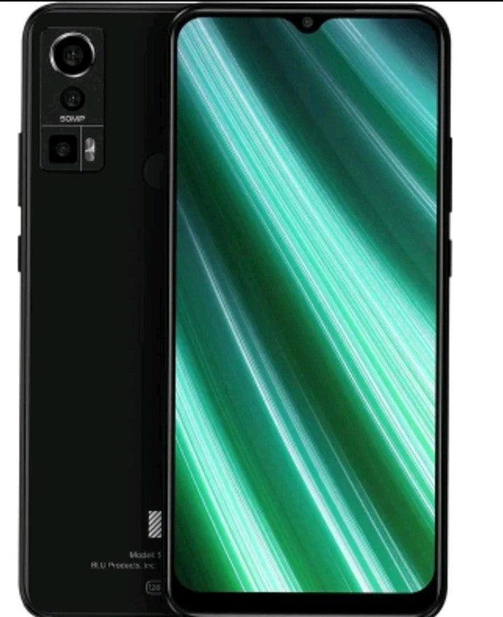 BLU S91 Pro GSM Unlocked 6.5" 128GB / 4GB RAM Android Smartphone (Black)