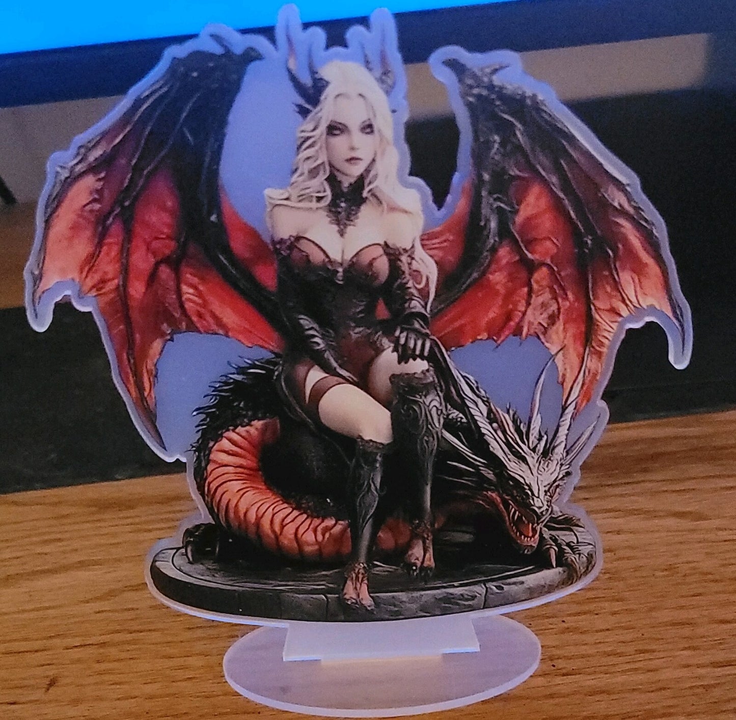2d ANIME BABY Dragon Statue