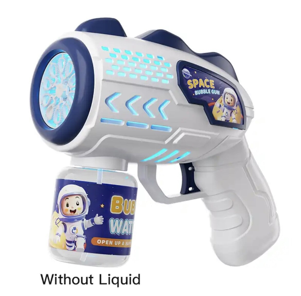 Kids Astronaut Electric Bubble Machine Bubble Gun Toy Auto Light Bubble Gun Toy