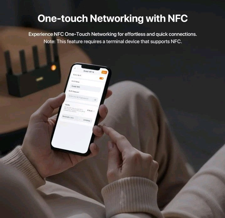 Tenda BE5100 Wi-Fi 7 Router – Dual Band Gigabit for Wireless Internet