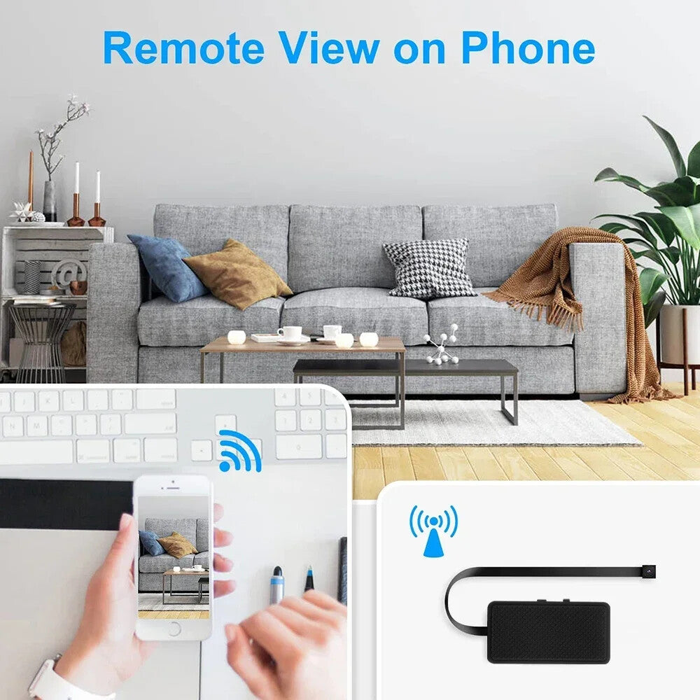 DIY HD 1080P Wifi Camera Portable Small Cam Micro Camcorder P2P Wireless Webcam