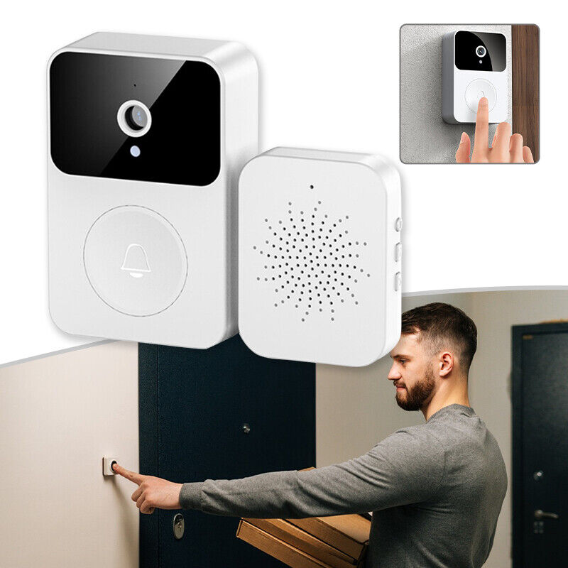 Smart Wireless WiFi Video Doorbell Intercom Video HD Camera Door Bell Security