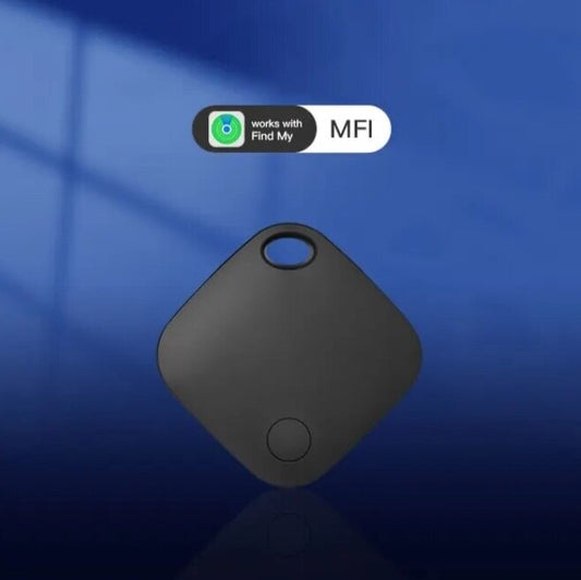 Bluetooth GPS Tracker for iPhone - Find My App Compatible Keytag ; Black
