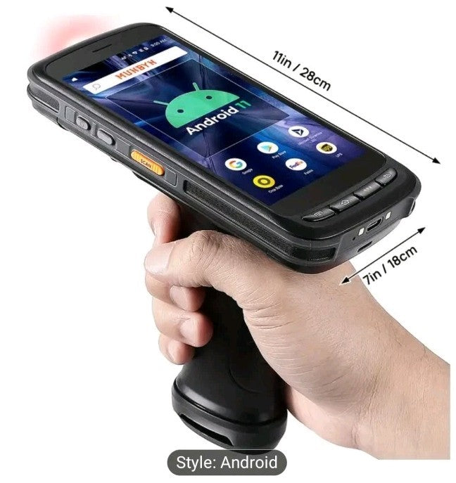 MUNBYN Android11 Barcode Scanner 8000mAh Battery Zebra SE4750 Mobile Scanner