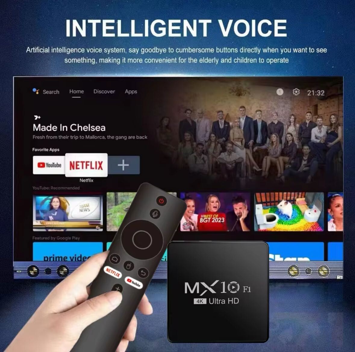 tv box decoder 2024 4k android 13 mx10 f1 digital wholesale