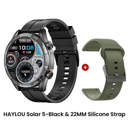 HAYLOU Solar 5 AMOLED Smartwatch with Health Monitoring