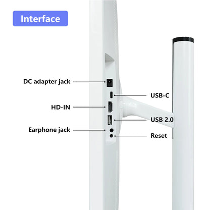 Android Tablet Smart Television in Cell Touch 24 Inch Lcd Screen Movable Wireless Rollable Portable Touch Display Moveable Tv