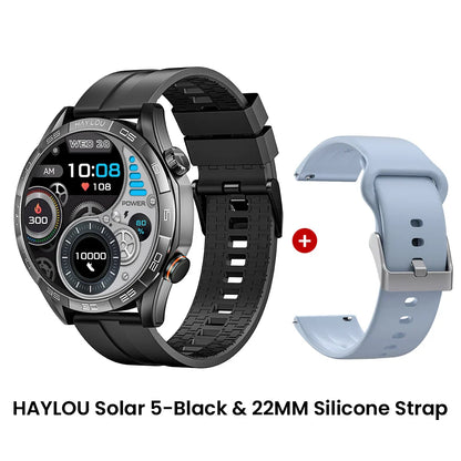 HAYLOU Solar 5 AMOLED Smartwatch with Health Monitoring