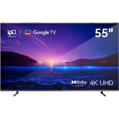 FPD 55-inch Smart TV Google TV 4K UHD with Google Play and Google Cast Built-in