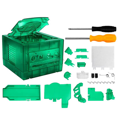 🔧 5-Color Transparent Replacement Shell for Nintendo GameCube Console 💎