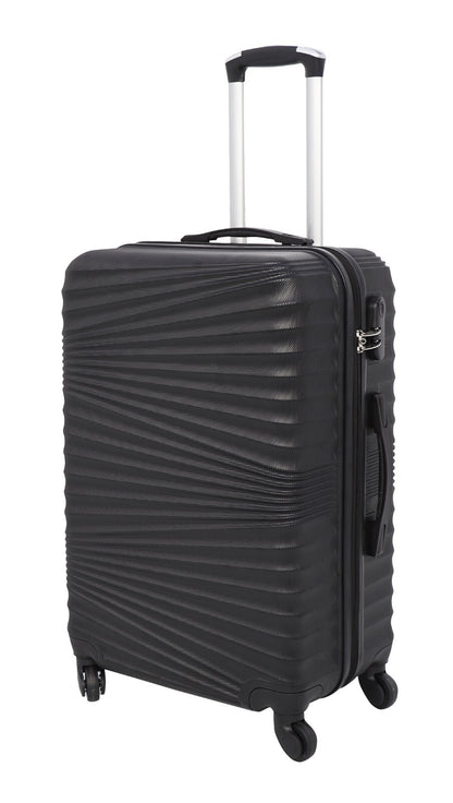3 Pcs Suitcase Set ABS Hard Shell 4 Wheeled Trolley Lightweight Luggage PIONEER