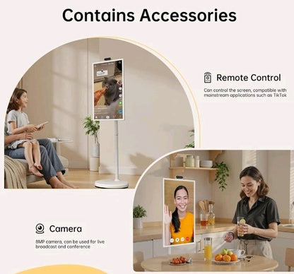 32 Inch Portable TV with Touch Screen | 8G RAM + 128G Storage