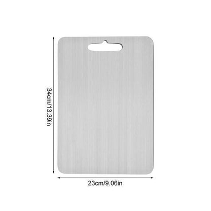 Titanium Cutting Board Double-Sided Titanium Cutting Boards for Kitchen Camping