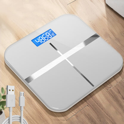 Household Electronic Scale USB Charging Weight Loss Weighing Device Adult Health