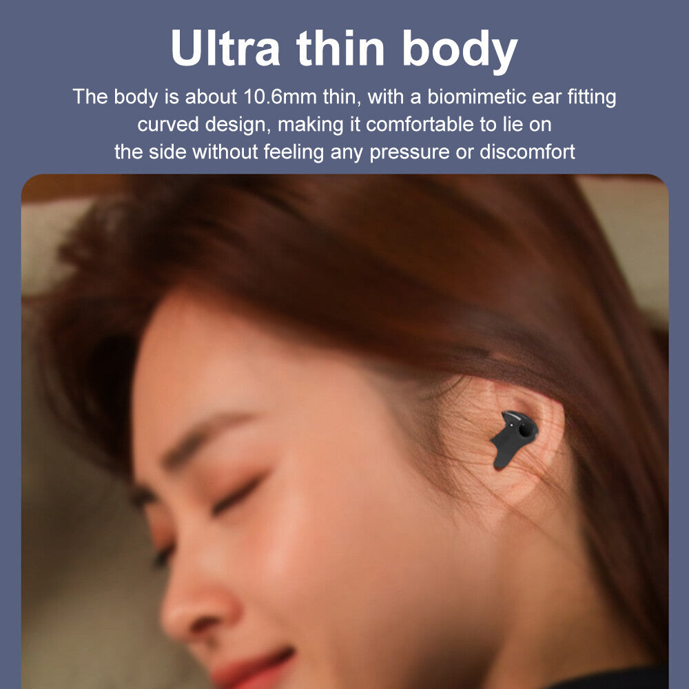 Bluetooth Earbuds Headset TWS5.3 Inear Wireless Earphone Invisible for All Phone
