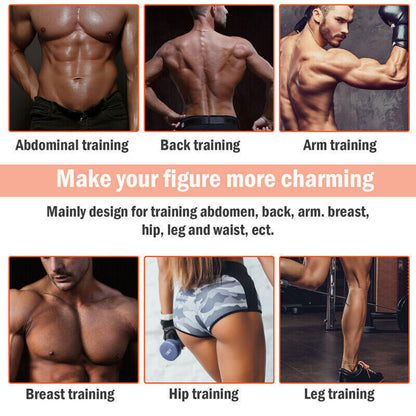 Ab Stimulator EMS Toner Massager Abdominal Trainer Muscle Fitness Body Exercise