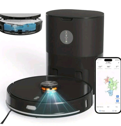 Lydsto S1 MAX Sweeping And Mopping All-in-One Robot, Vacuum Cleaner And Mop Comb