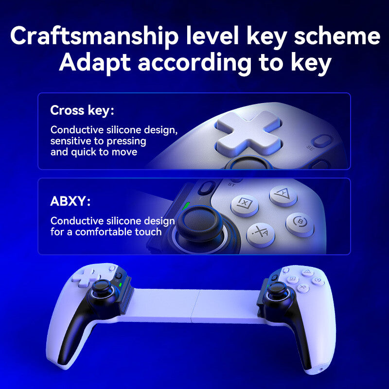 D9 Phone Stretching Game Controller PC For Switch/PS3/PS4 Dual Hall Controller