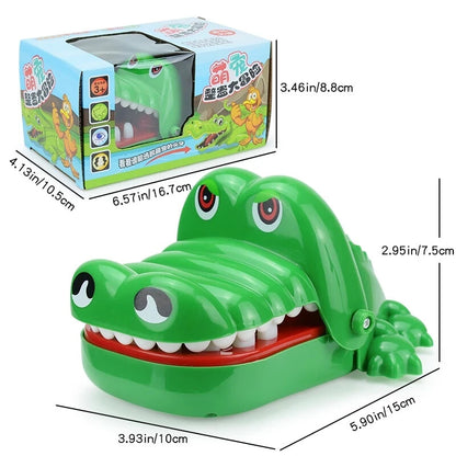 Crocodile teeth toy children's crocodile bites finger teeth game fun.