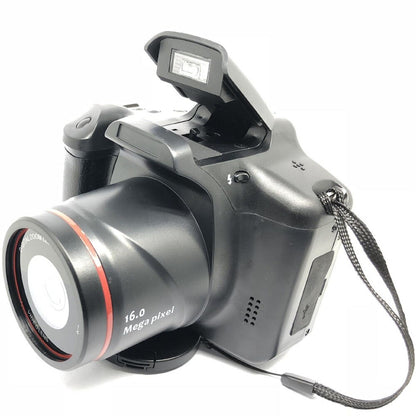 Black Digital Camera 3.0 Inch TFT LCD Screen 16X Zoom HD 16MP Anti-Shake Mic New