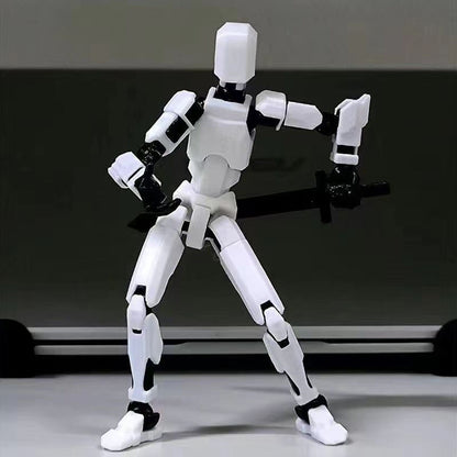 Titan 13 Action Figure- Robot Action Figure-3D Printed Action T13 Action Figure