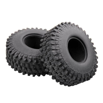 4PCS 1.9 Inch 108/120MM RC Crawler Tires For 1/10 SCX10 90046 D90 RC4WD TRX-4