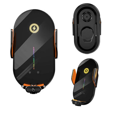 Wireless Car Phone Holder 66W, Induction For Iphone 15, 14, 13, 12 Samsung