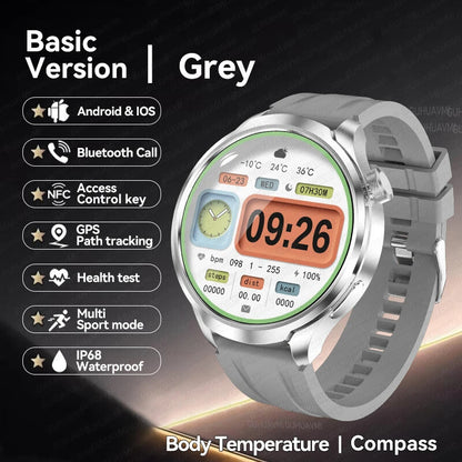 New HUAWEI GPS Sports smartwatch 1.85 AMOLED Screen Bluetooth Call SmartWatchs.