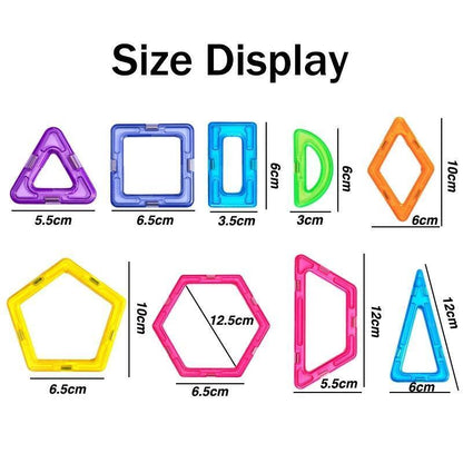 Magnets Toys for Kids Big Size Plus Magnetic Blocks for Children Designer