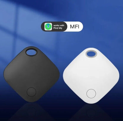 Bluetooth GPS Tracker for iPhone - Find My App Compatible Keytag ; Black