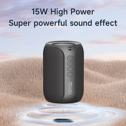 Powerful Bluetooth Speaker, Bass Wireless,LED Light, Outdoor Speakers, Subwoofer