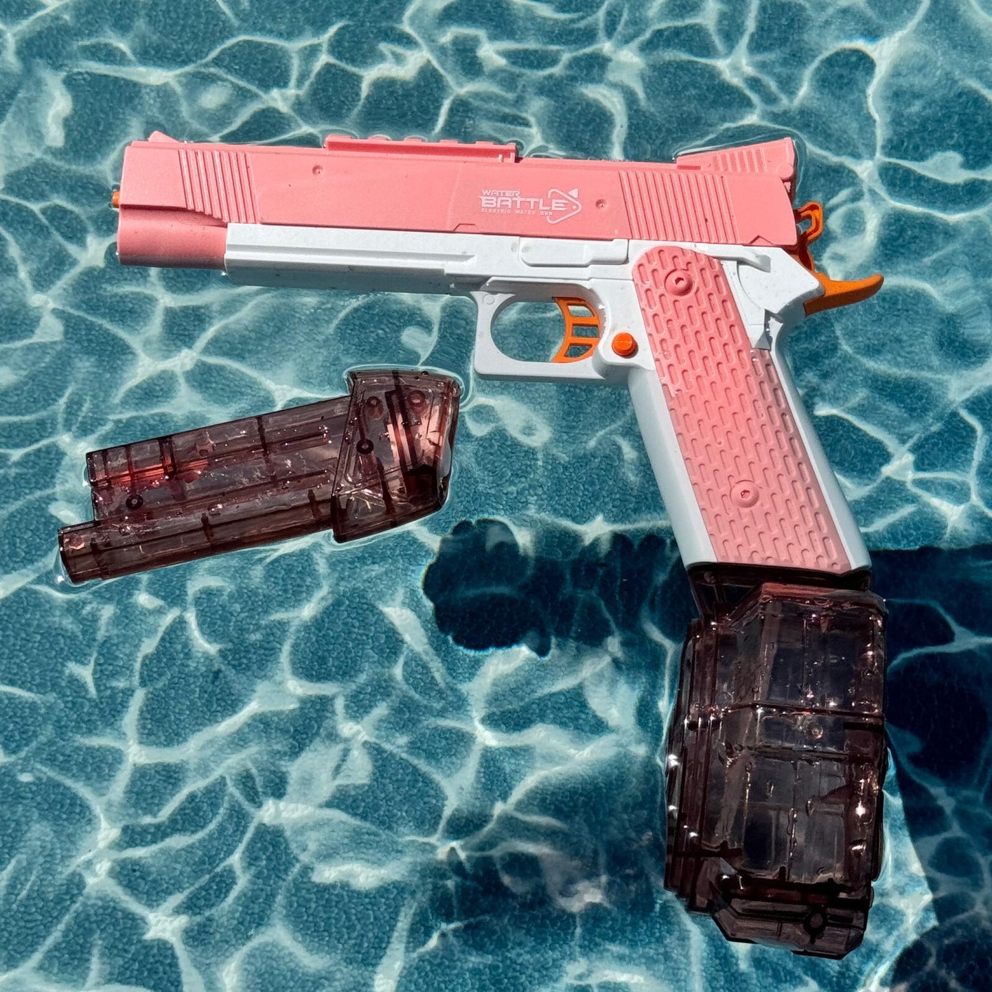 Continuous Fire Electric Water Gun Adult Kids Rechargeable Squirt Gun